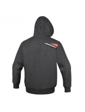 BETA 7665G M - Felpa Da Lavoro Con Cappuccio Fisso E Zip Lunga, In