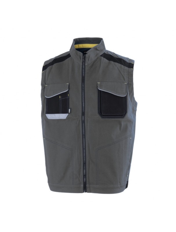 Gilet Ultraflex in Canvas Stretch Rossini