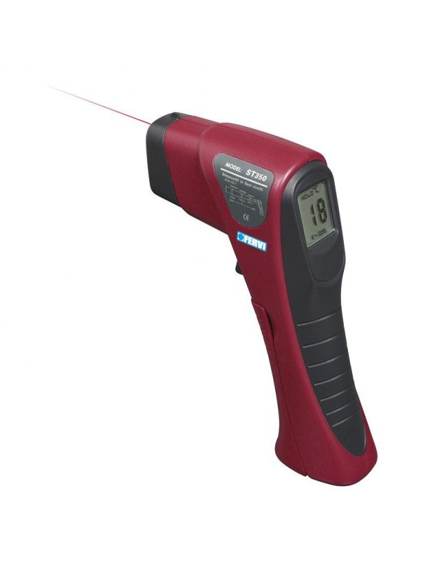 Misuratore di temperatura ad infrarossi con puntatore laser - Fervi